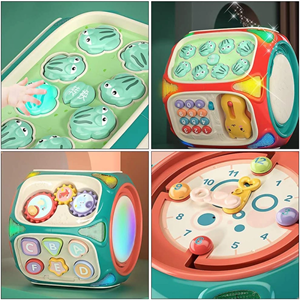 اسباب بازی هشت ضلعی هوش موزیکال Baby enlightenment octahedron_اسباب بازی